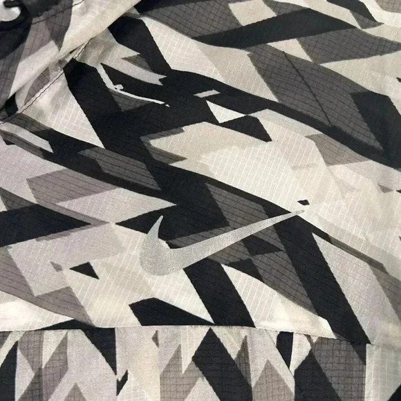 Nike Lightweight Hoodie Women's XL Black White Full Zip Long Sleeve Pockets - Picture 4 of 10